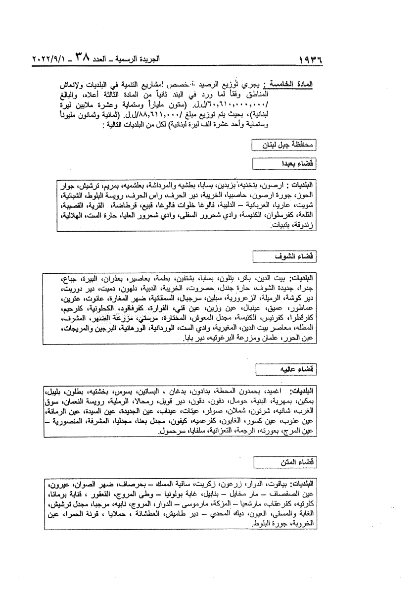 Text of the article as published, an image